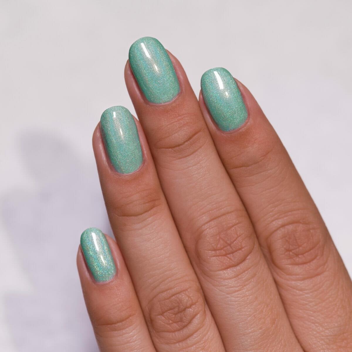 Princeton - Refined Mint Green Holographic Nail Polish by ILNP