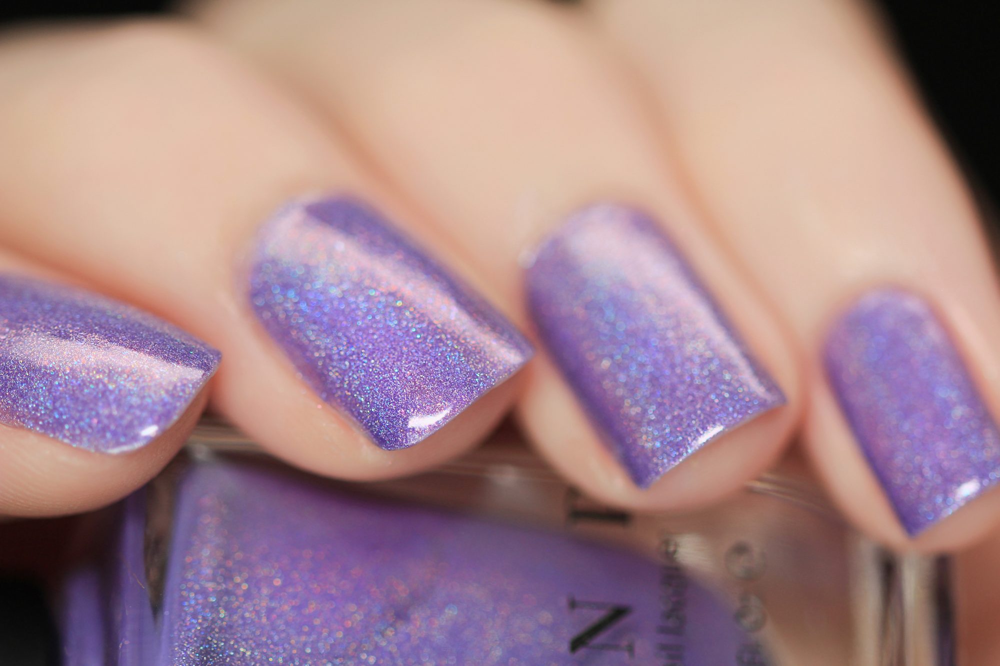 7. Black and Purple Gradient Nail Art - wide 6