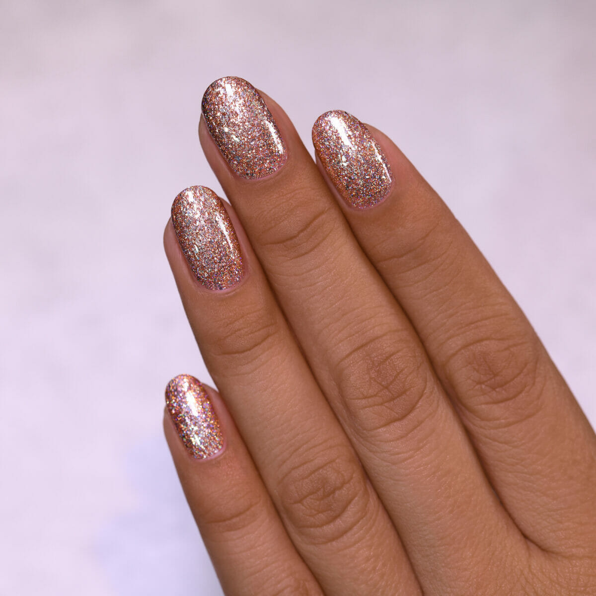 Juliette - Rose Gold Holographic Ultra Metallic Nail Polish by ILNP