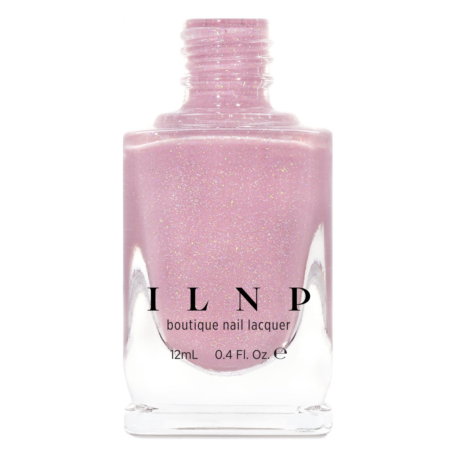 Sweet Pea - Seashell Pink Holographic Sheer Jelly Nail Polish by ILNP