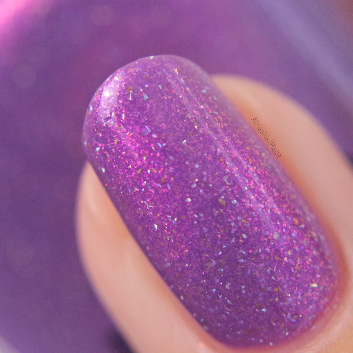 Charlotte - Light Orchid Holographic Nail Polish by ILNP