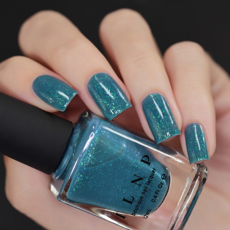 The Message - Celadon Blue Jelly Shimmer Nail Polish by ILNP