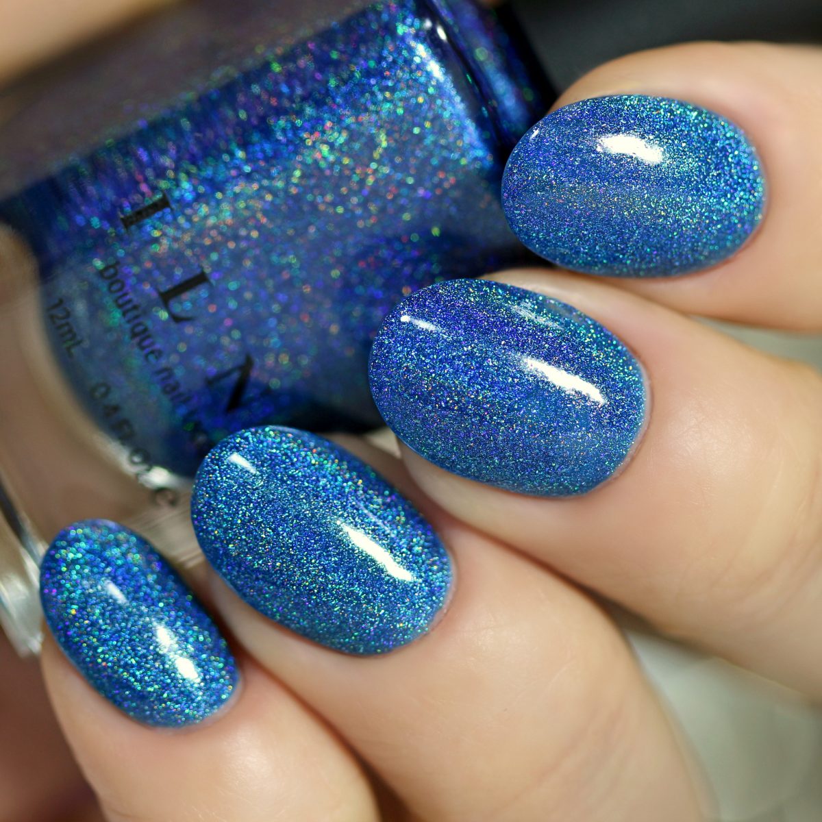 best makeup beauty mommy blog of india Maybelline Color Show Glitter Mania Nail  Polish Bling On The Blue Review  Swatches
