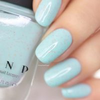 Pinkies Up - Robin Egg Blue Speckled Nail Polish by ILNP