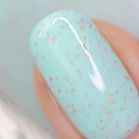 Pinkies Up - Robin Egg Blue Speckled Nail Polish by ILNP