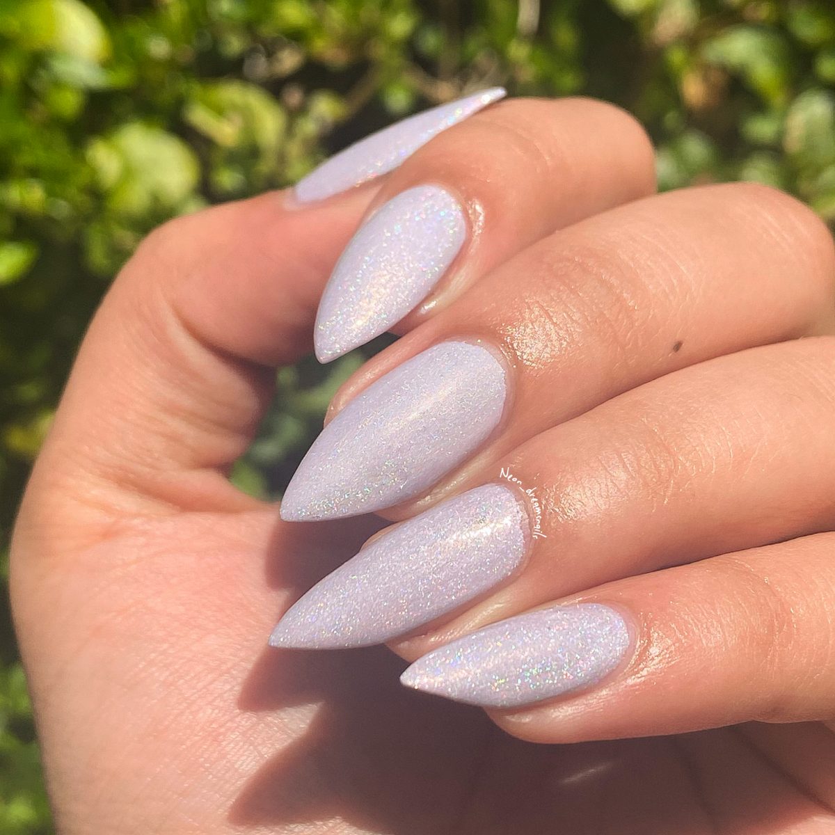 Save The Date - Soft Lavender Holographic Nail Polish by ILNP