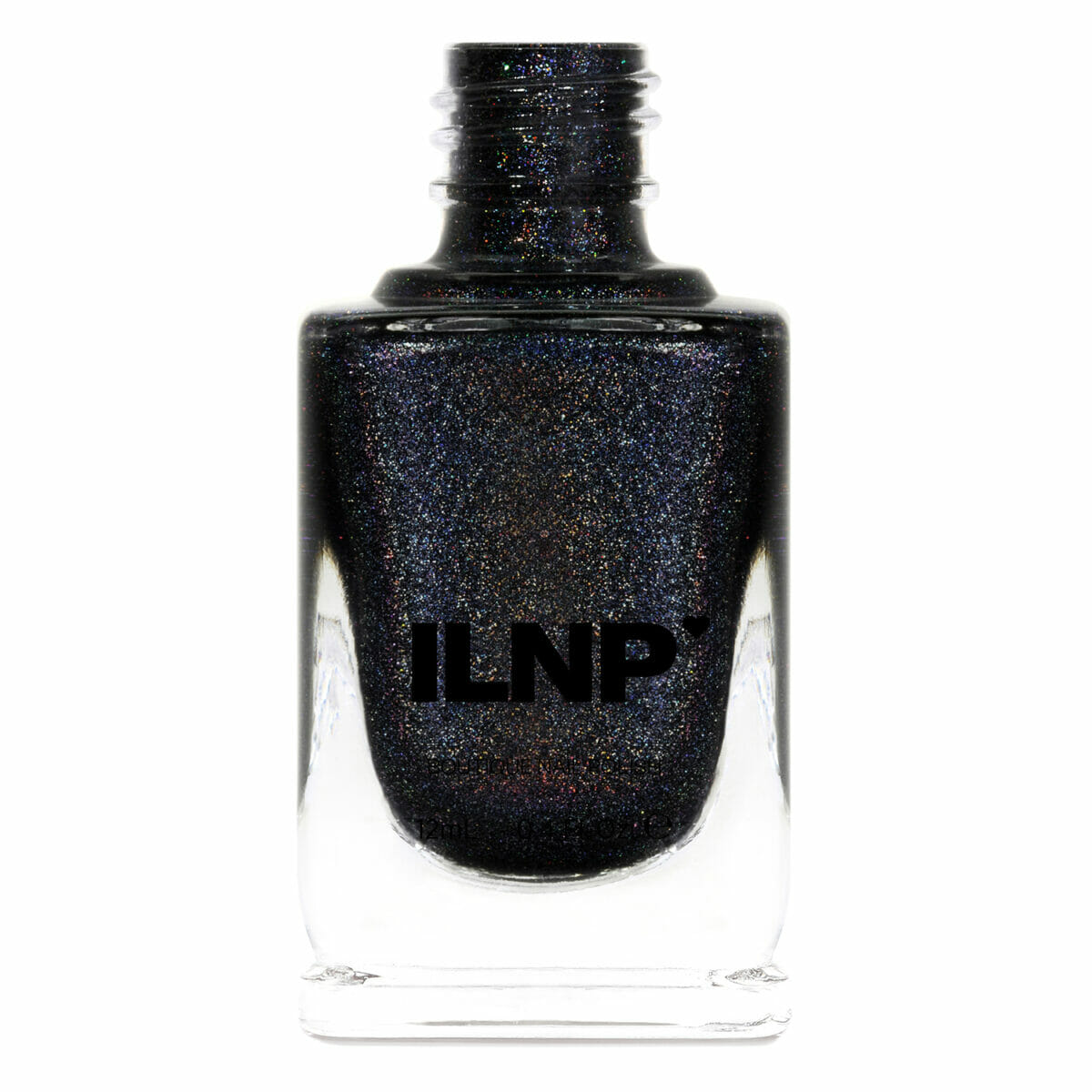 Black Magic - Deep Black Holographic Nail Polish by ILNP