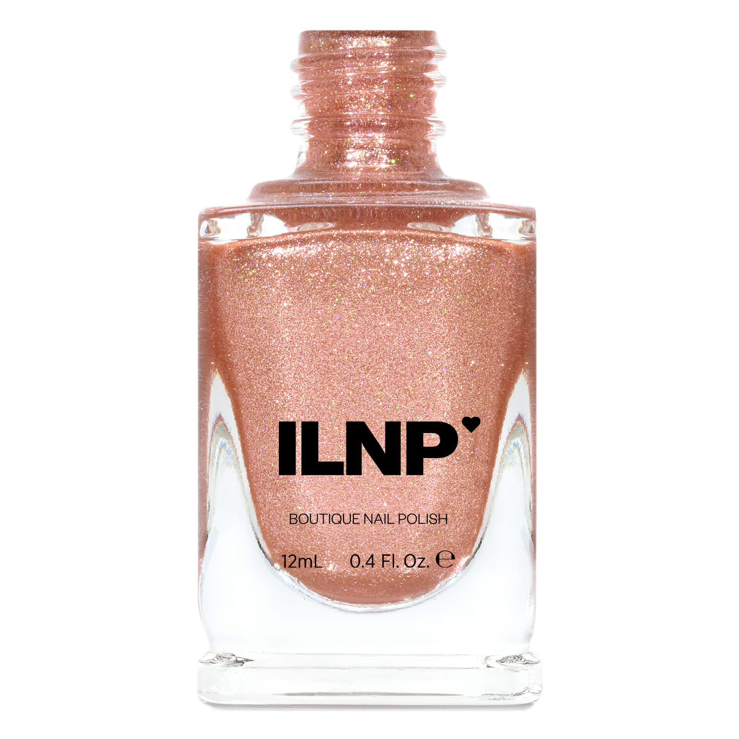 Chelsea - Pale Rose Gold Holographic Ultra Metallic Nail Polish by ILNP
