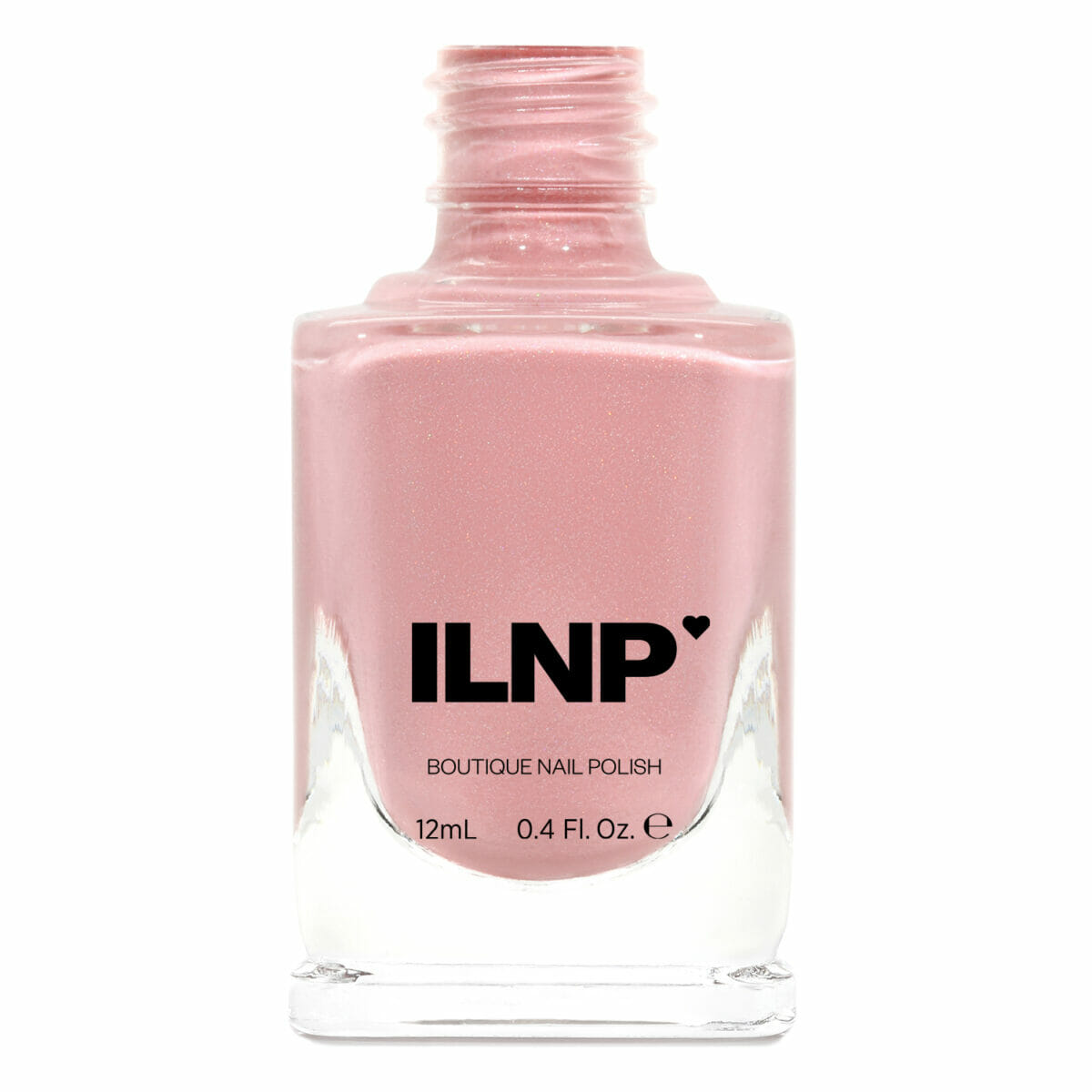 Full Bloom - Creamy Peachy Pink Holographic Nail Polish by ILNP