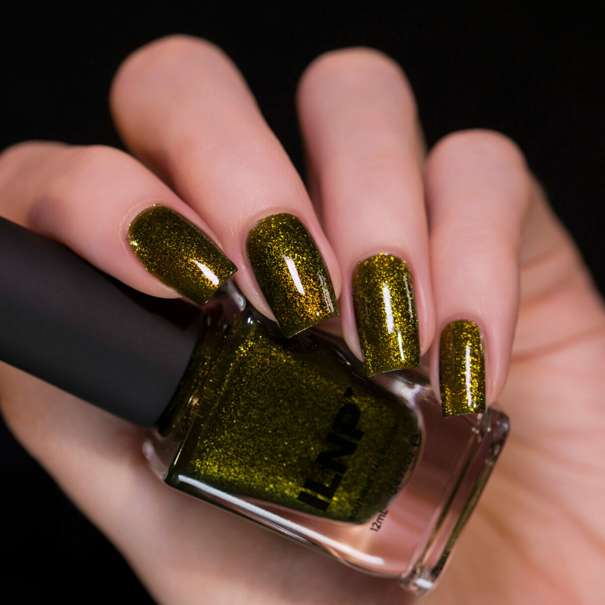 Olive Grove - Rustic Army Green Shimmer Nail Polish by ILNP